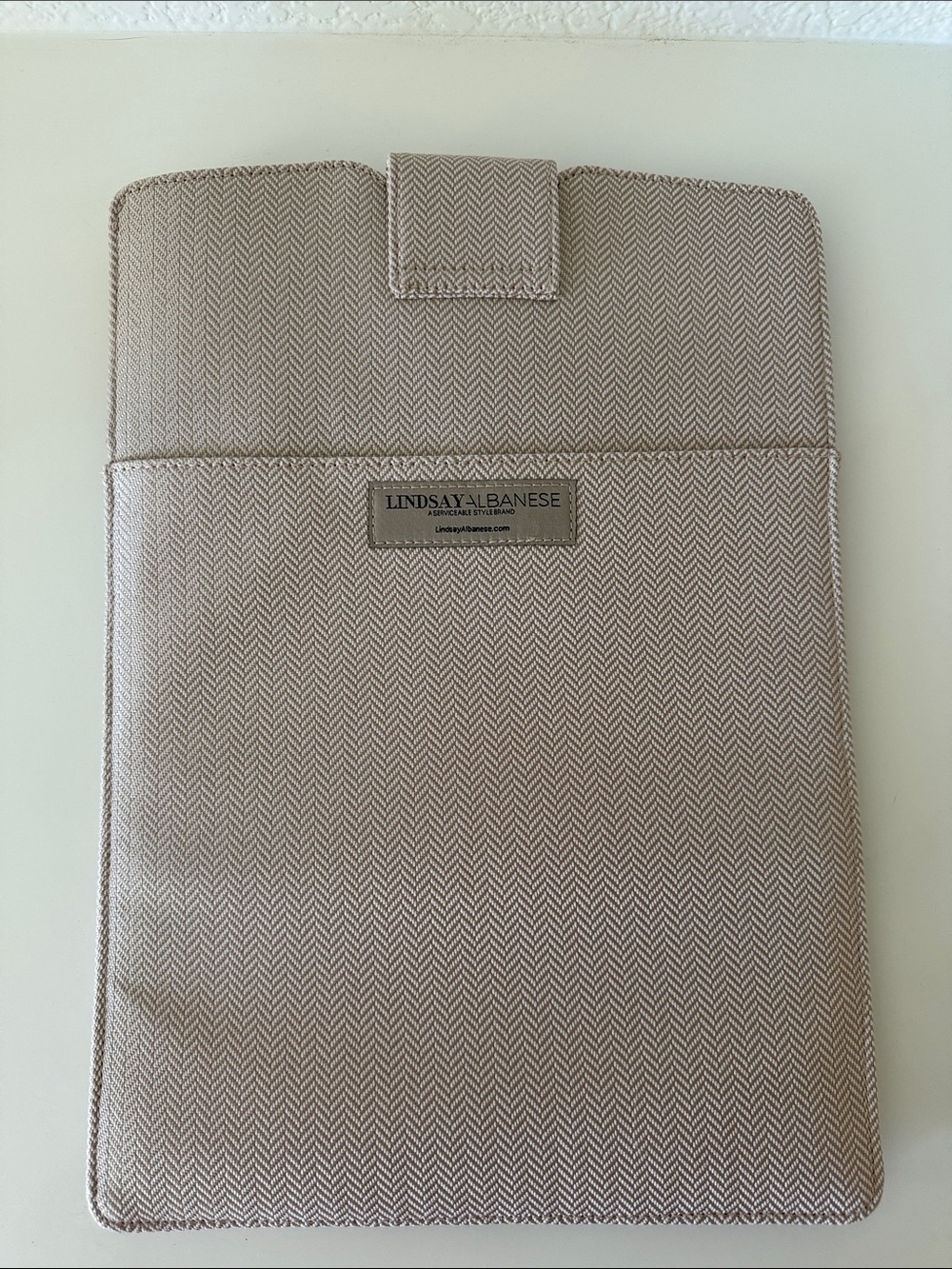 Beige Tablet Sleeve
